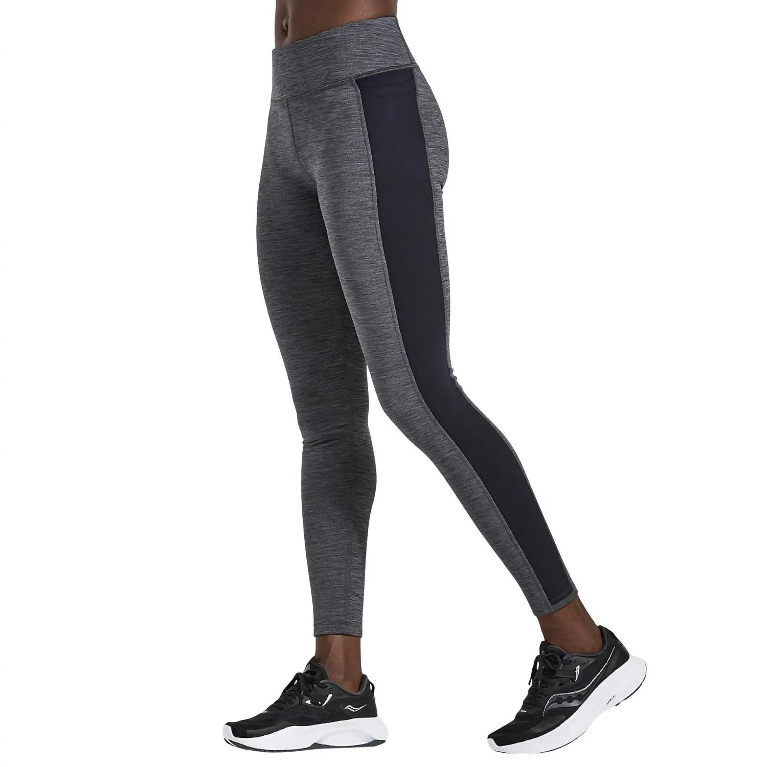 Solstice Tight In Black Heather Activewear Womens - fitness leggings online