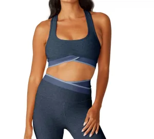 Spacedye In The Mix Bra In Nocturnal Navy Activewear Womens - gym outfits discount
