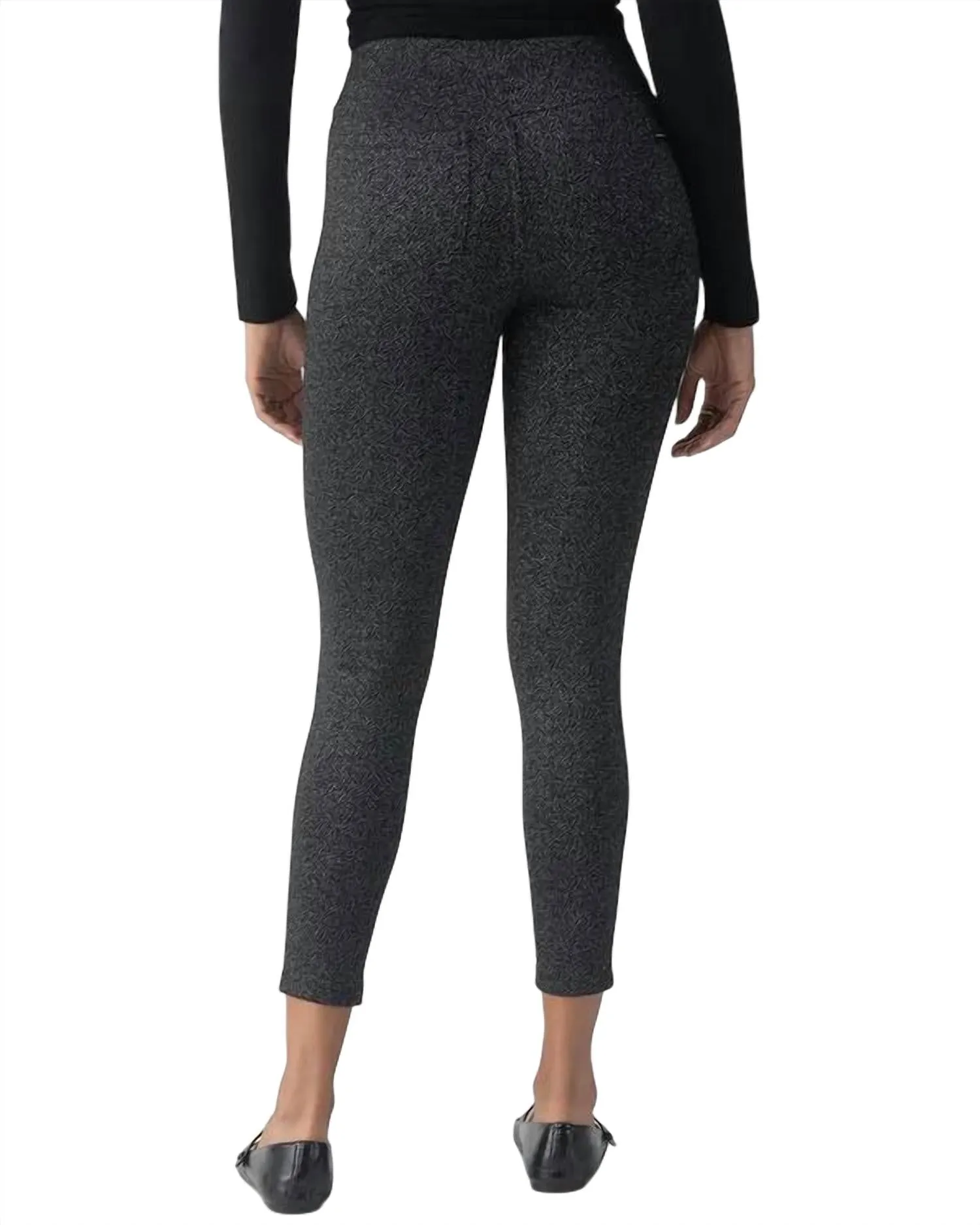 Sparkly Knit Runway Leggings In Sparkly Night