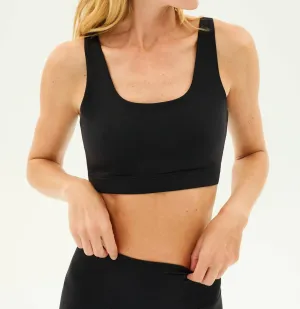 Sprint Rigor Bra In Black Activewear Womens - yoga pants clearance