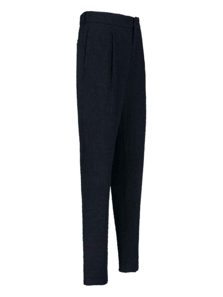 Straight-Leg Chinos With Virgin Wool Finish