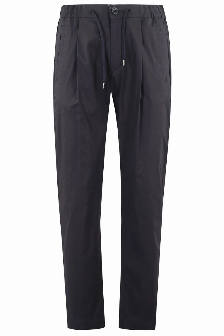 Straight Leg Trousers With Pleats