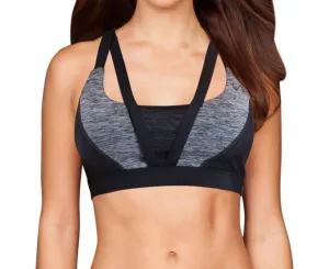 Strappy Devant Low Impact Bra In Stone Activewear Womens - fitness leggings online