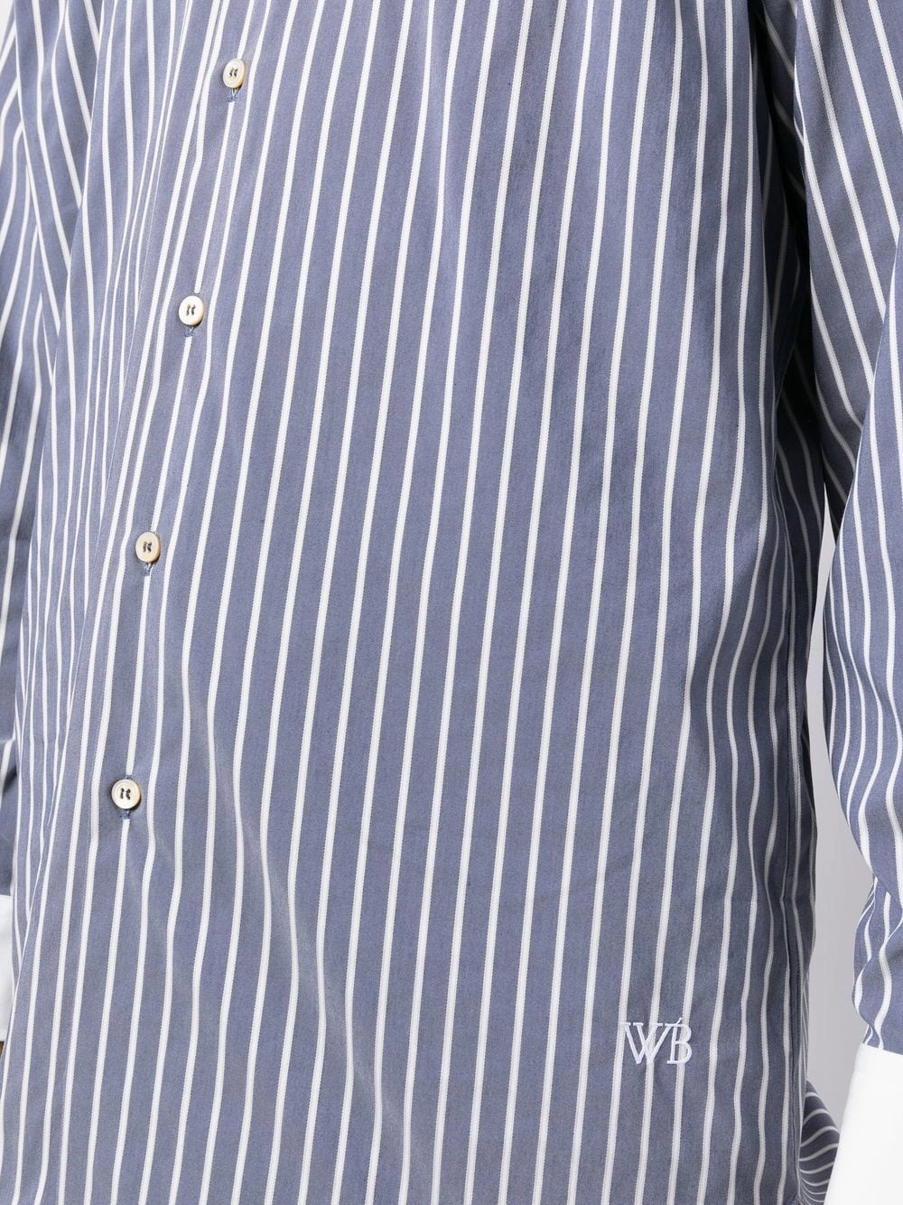 Striped Button-Up Shirt