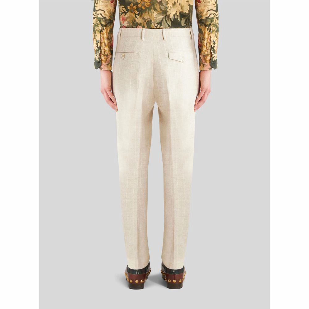 STRIPED TROUSERS