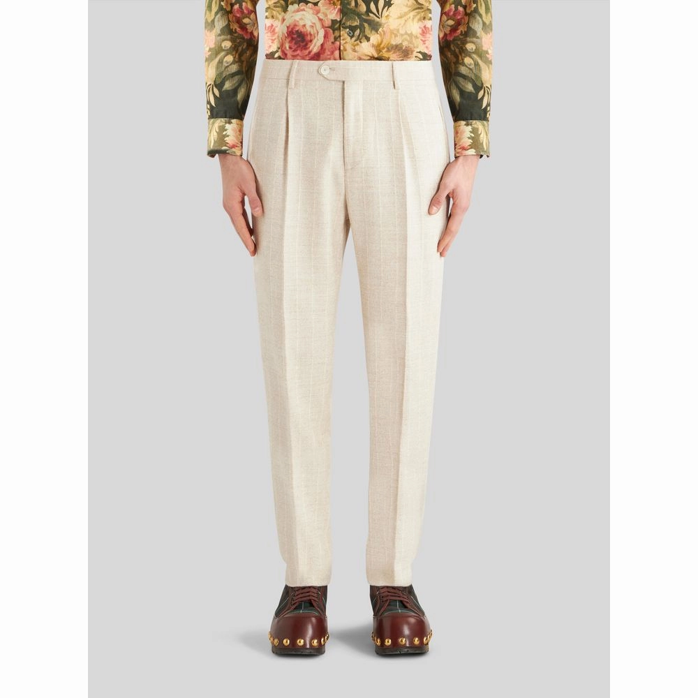 STRIPED TROUSERS