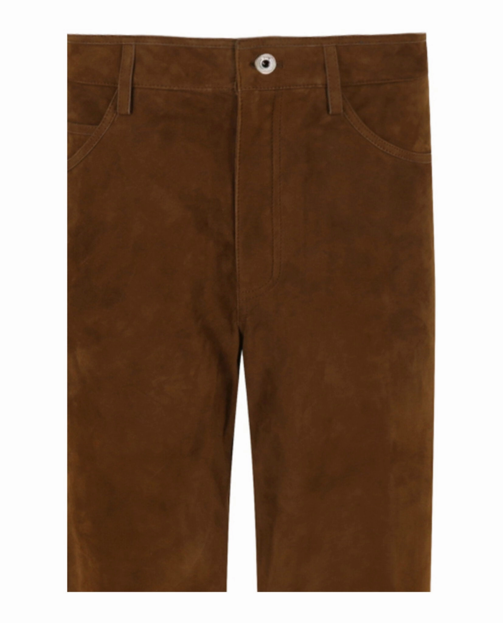 Suede Gancini Pants