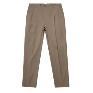Sunspel Pleated Twill Trouser Dark Stone mens joggers promo code