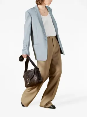 Tailored Wide-Leg Trousers Bottoms Mens - cheap mens shorts online