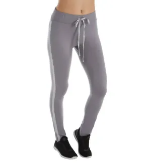 Tatum French Terry Legging Rib Waistband In Dark Silver Activewear Womens - sports bras best price