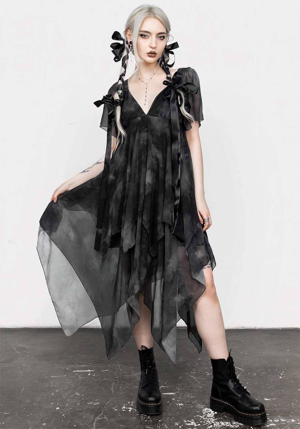 Tempest Layered Midi Dress