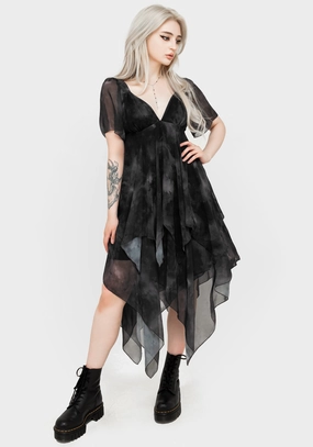 Tempest Layered Midi Dress Dresses Womens - beach dresses cheap