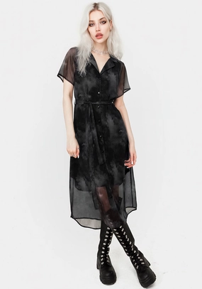 Tempest Midi Tie Waist Shirt Dress Dresses Womens - beach dresses cheap