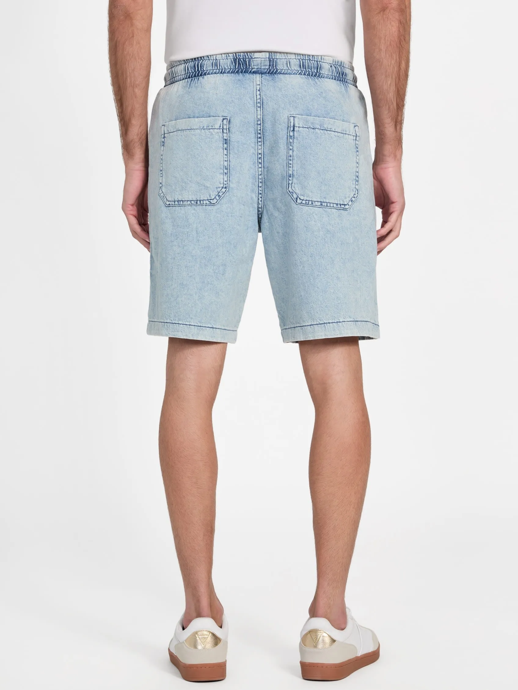 Terran Denim Jogger Shorts