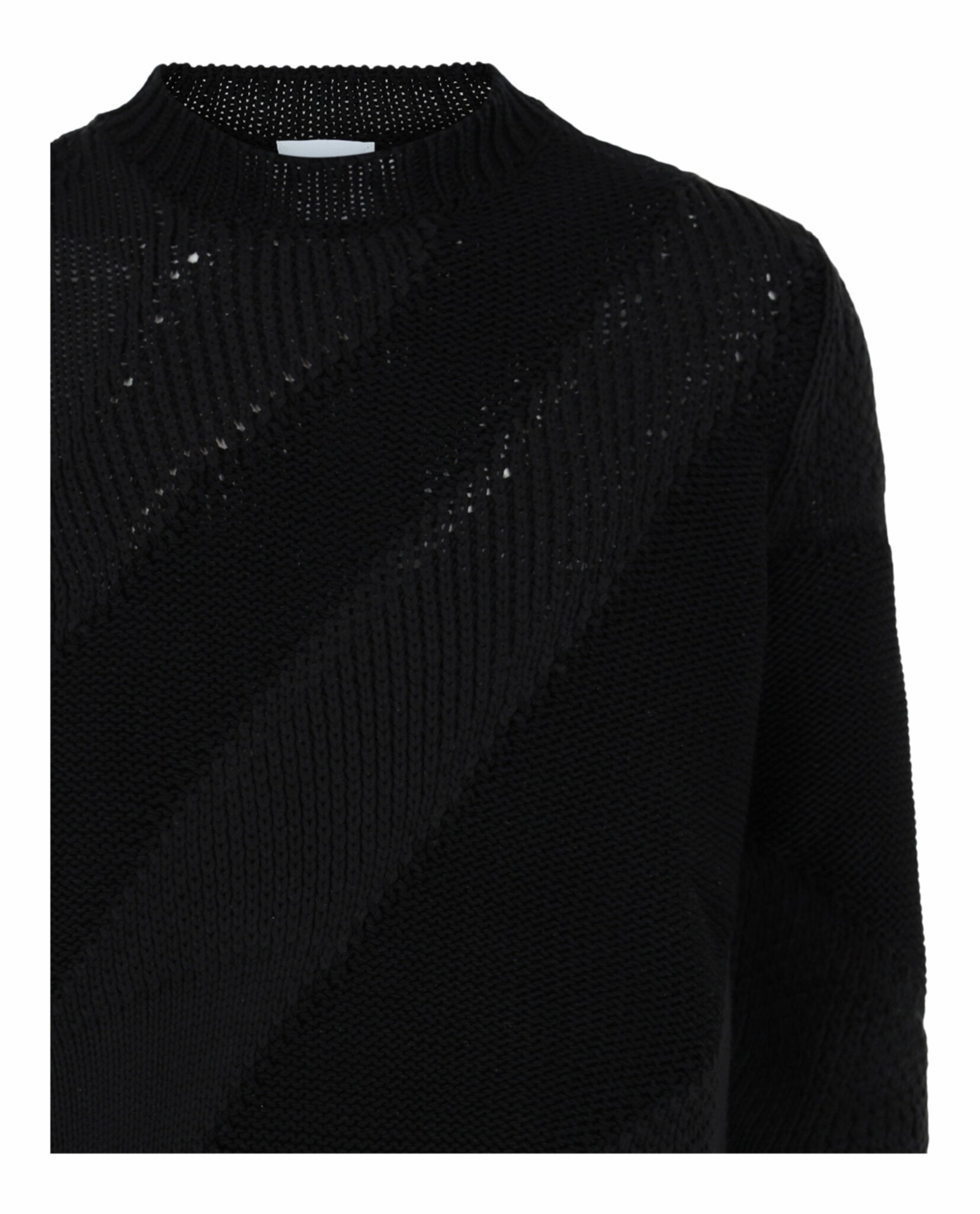Textured Cable Knit Sweater