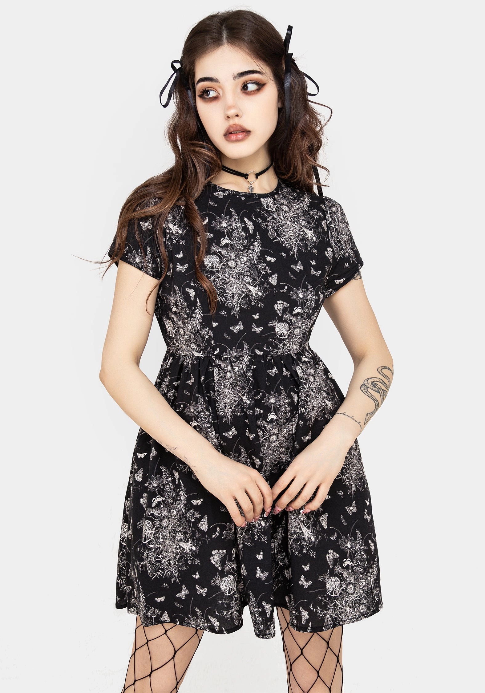 Thalia Mini Skater Dress Dresses Womens - summer dresses discount