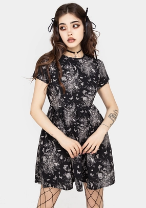 Thalia Mini Skater Dress Dresses Womens - summer dresses discount