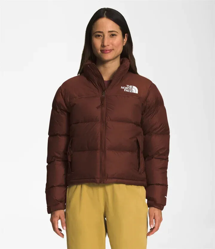 The North Face 1996 Retro NF0A3XEO6S2 Womens Brown Nuptse Jacket Size 2XL DTF457 Activewear Womens - cheap workout clothes for women