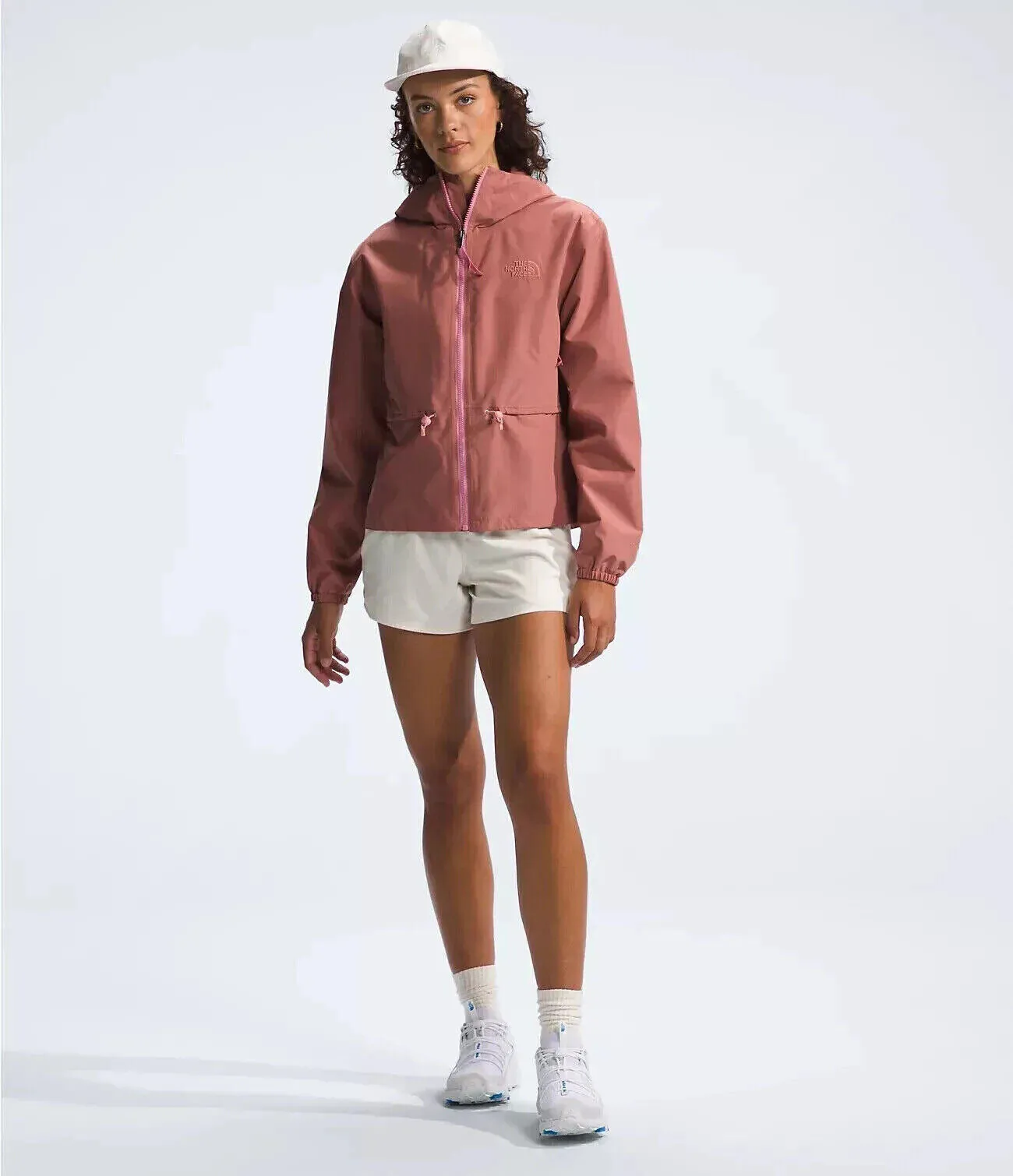 The North Face Daybreak NF0A86NZNXQ Rain Jacket Women's 2XL Pink Hooded APP503