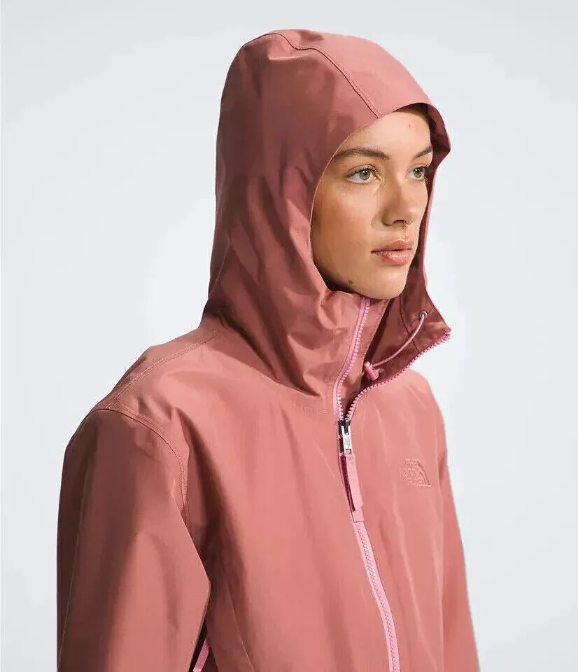 The North Face Daybreak NF0A86NZNXQ Rain Jacket Women's 2XL Pink Hooded APP503