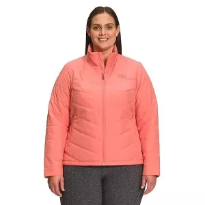 THE NORTH FACE Women's Tamburello Insulated Jacket (Standard and Plus Size), Coral Sunrise, 2X Activewear Womens - yoga pants clearance