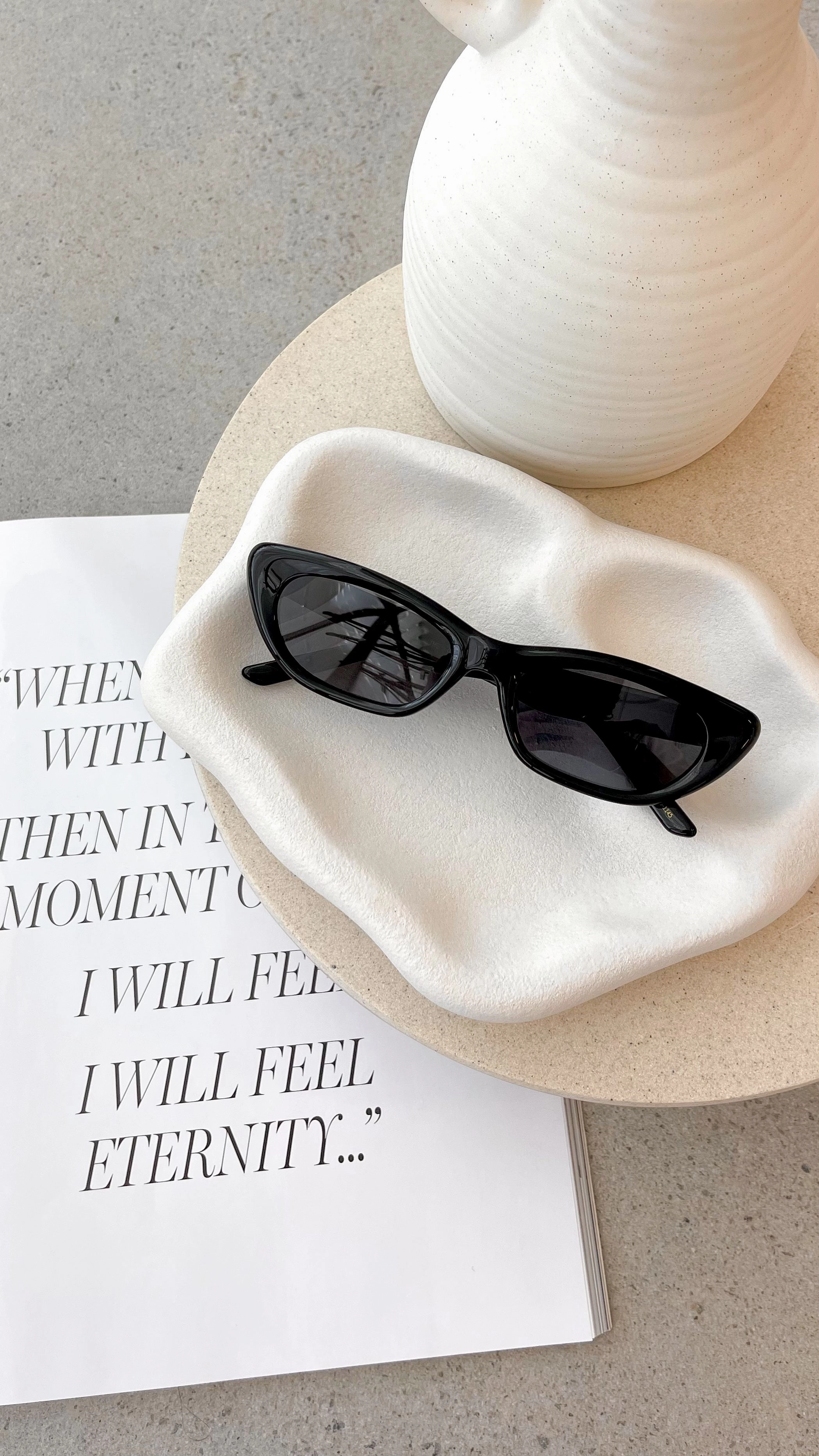 The Caroline Sunglasses - Black