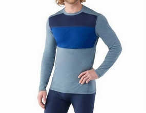 Thermal Base Sweater In Pewter Blue winter sweaters outlet