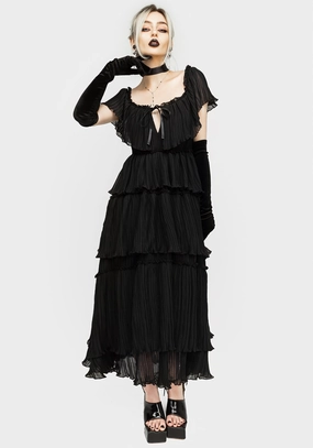 Thornhille Tulle Tiered Midaxi Dress Dresses Womens - beach dresses cheap