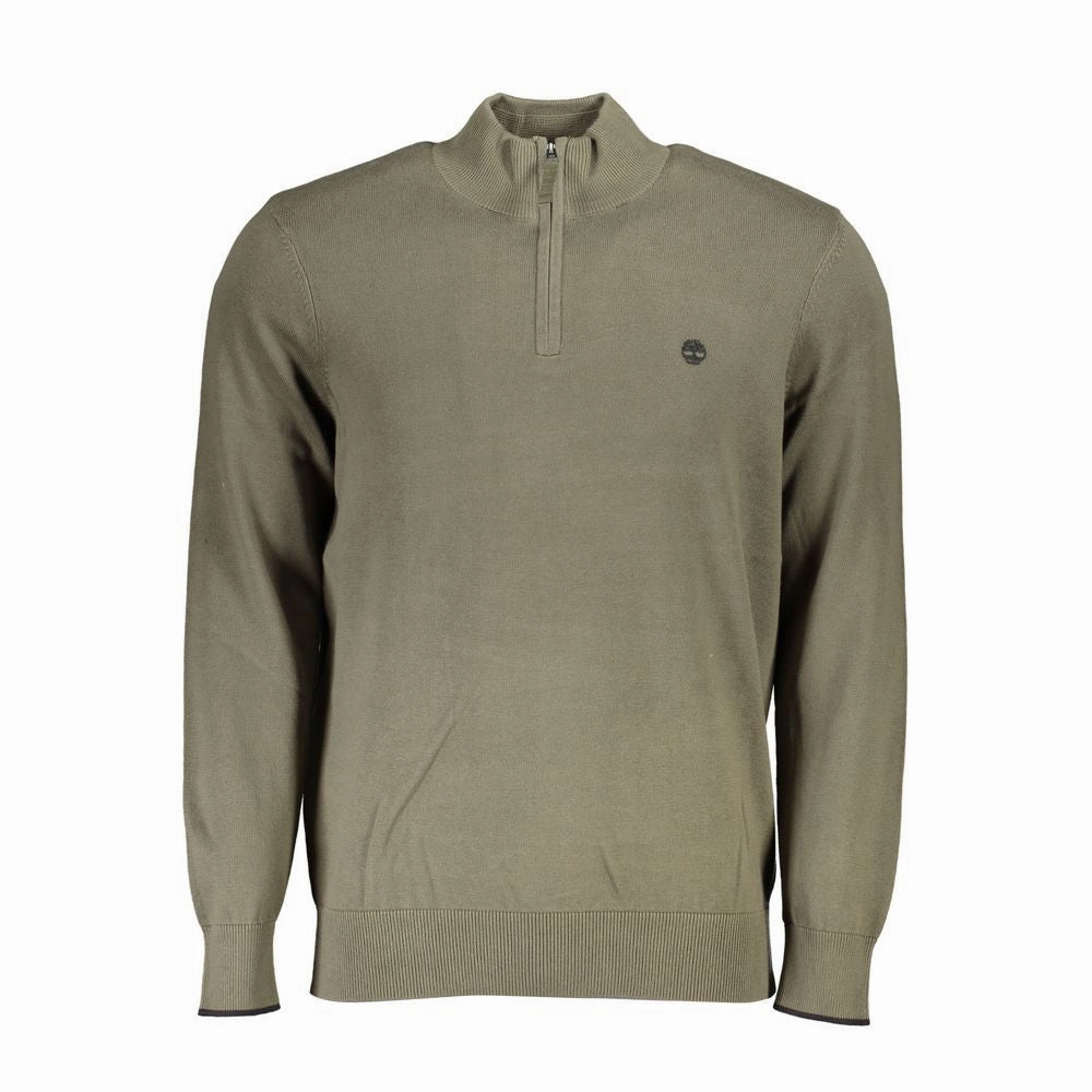 Timberland Organic Cotton Half Zip Sweater - Lush Men's