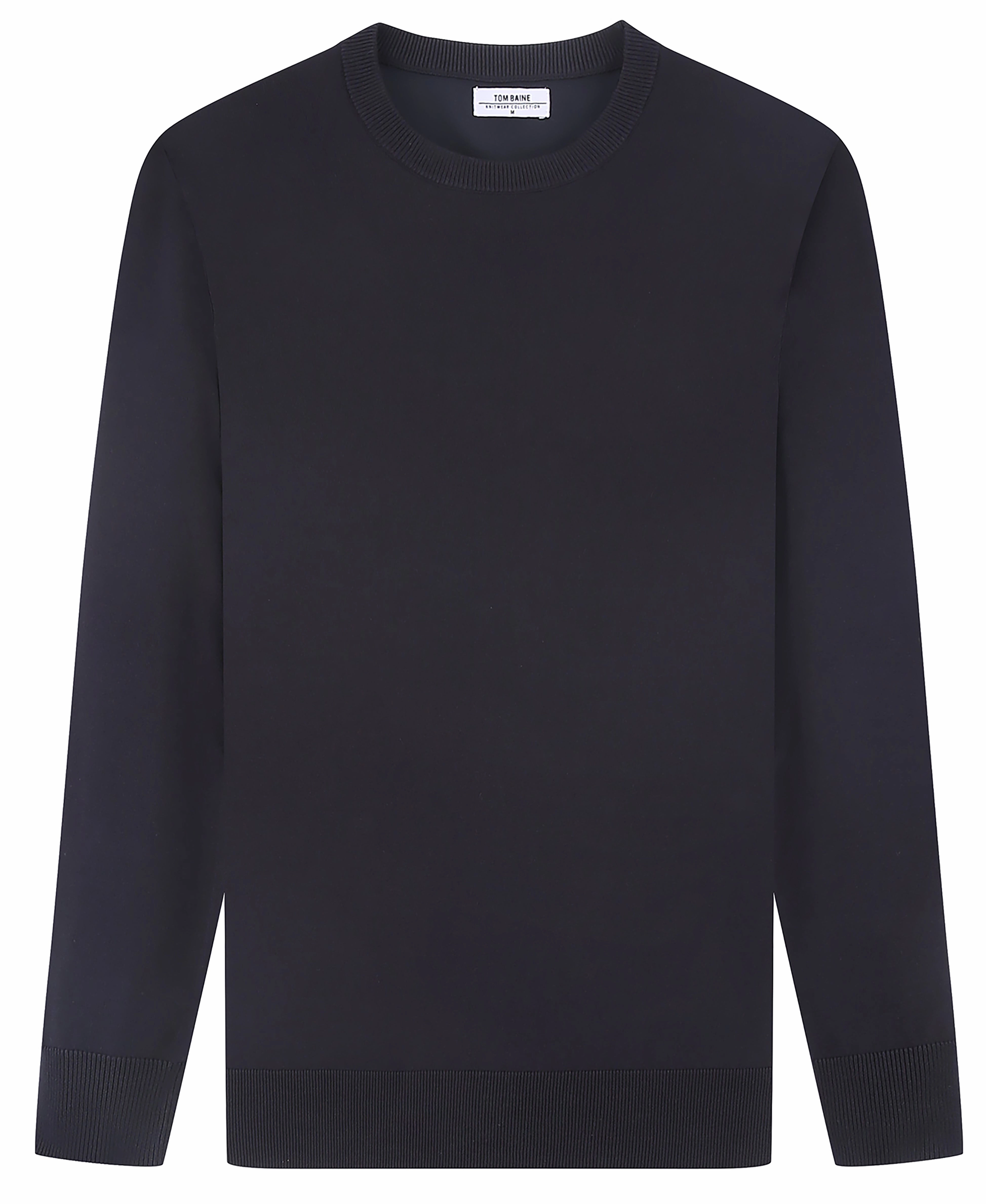 Tom Baine Men's Cashmere Feel Slim Fit Crew Neck Sweater