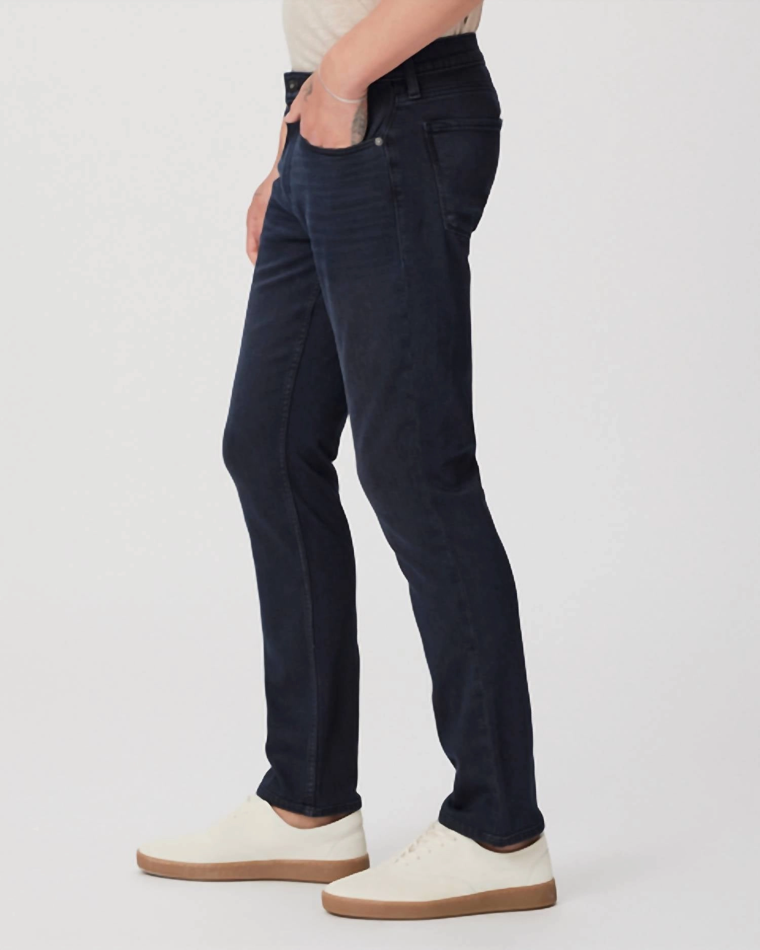 Transcend Federal Slim Straight Jeans In Coburn