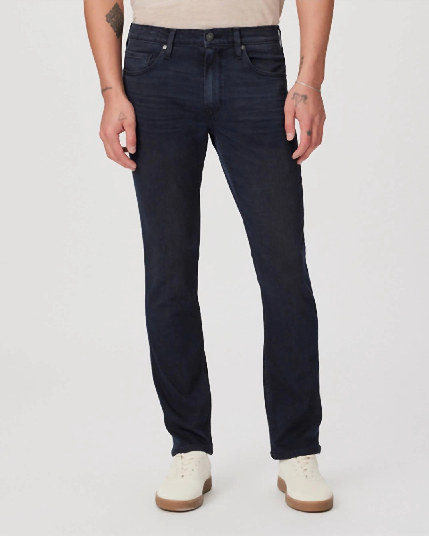 Transcend Federal Slim Straight Jeans In Coburn