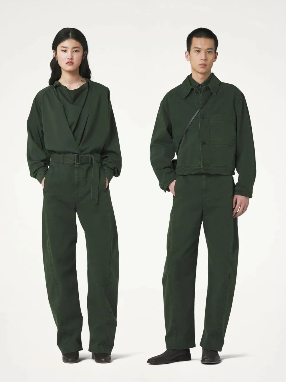 Twisted Belted Pants