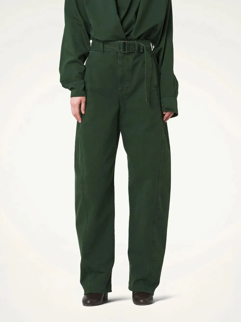 Twisted Belted Pants