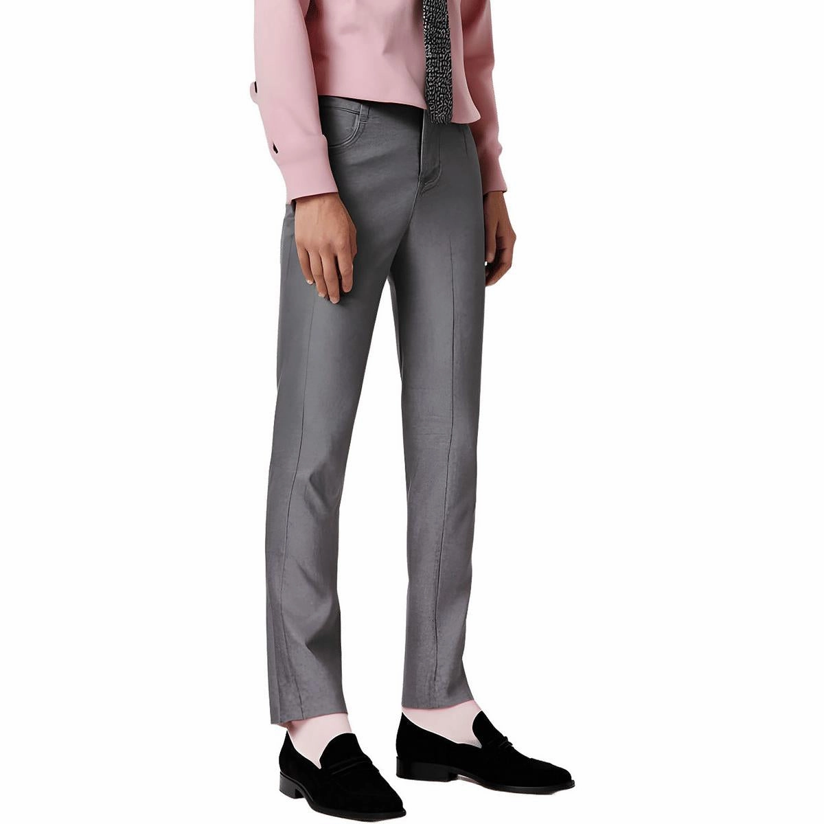 Tyler Mens Glen Plaid Wool Dress Pants