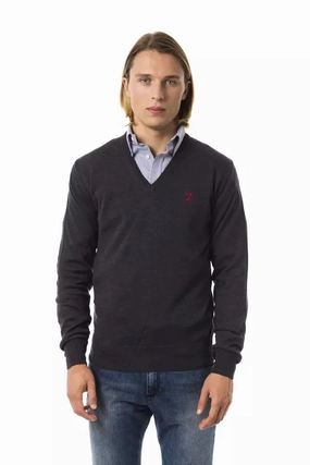 Uominitaliani Merino Wool Men Men's Sweater chunky knit discount