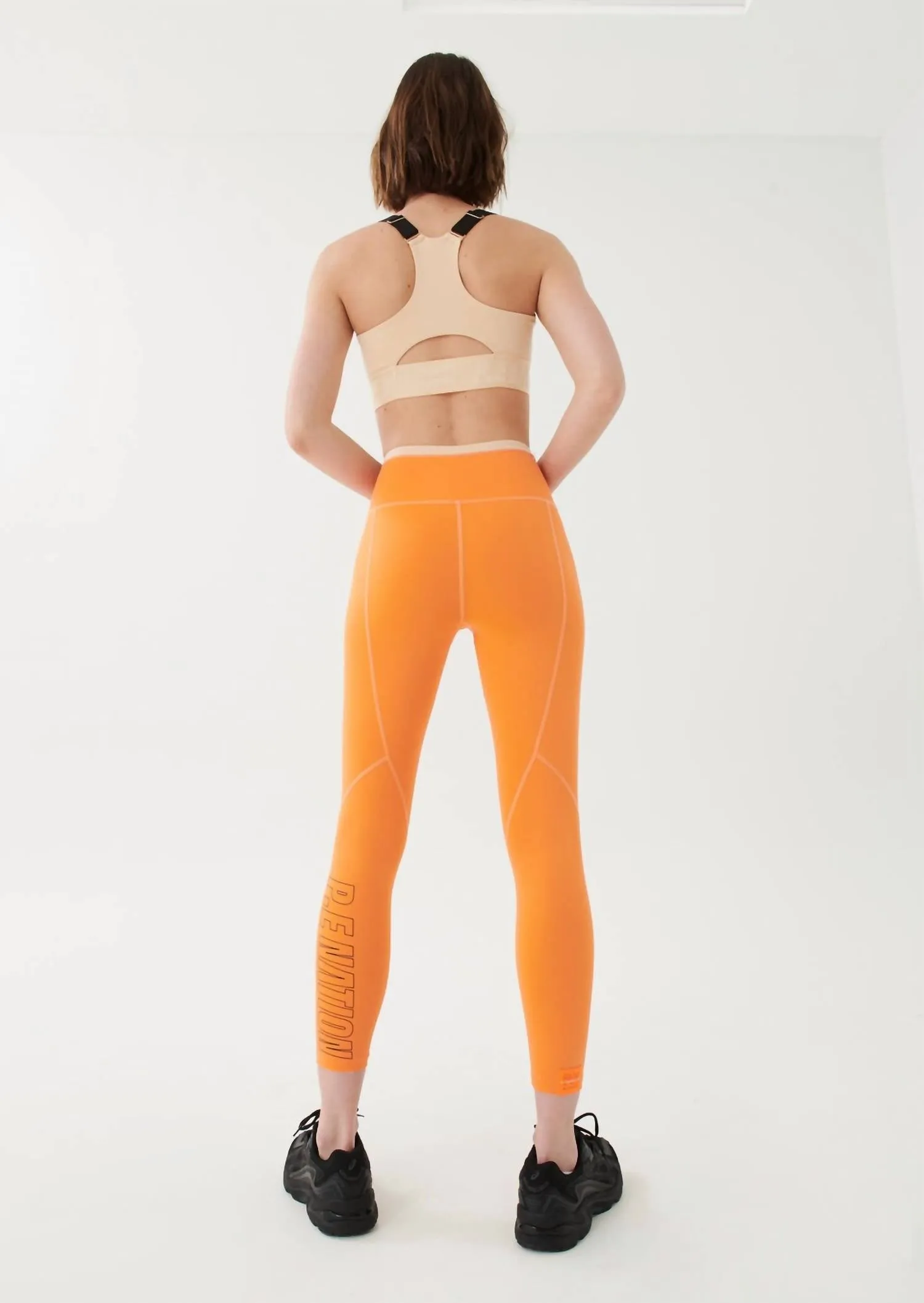 Uprise Legging In Nectarine