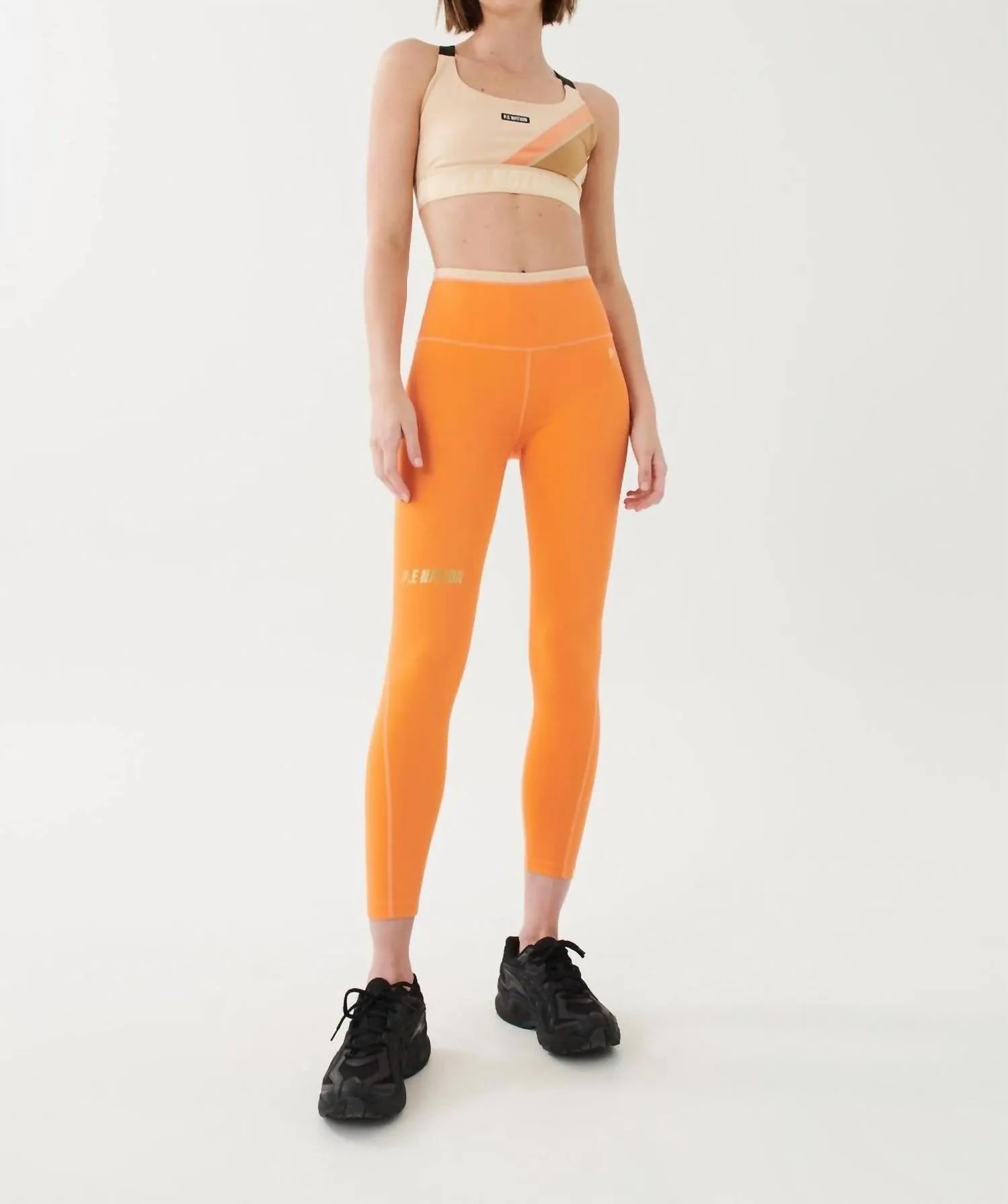 Uprise Legging In Nectarine Activewear Womens - sports bras best price