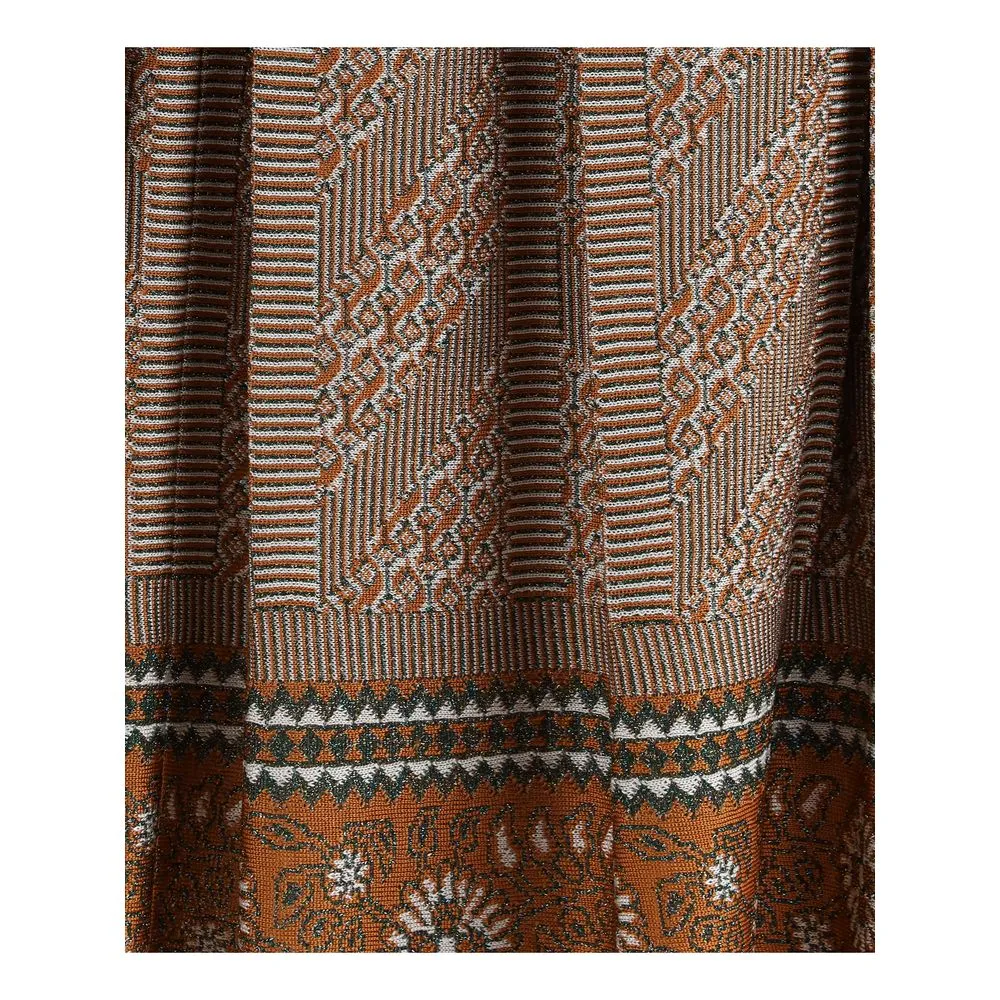 Valentino Knit lurex midi Women's Skirt
