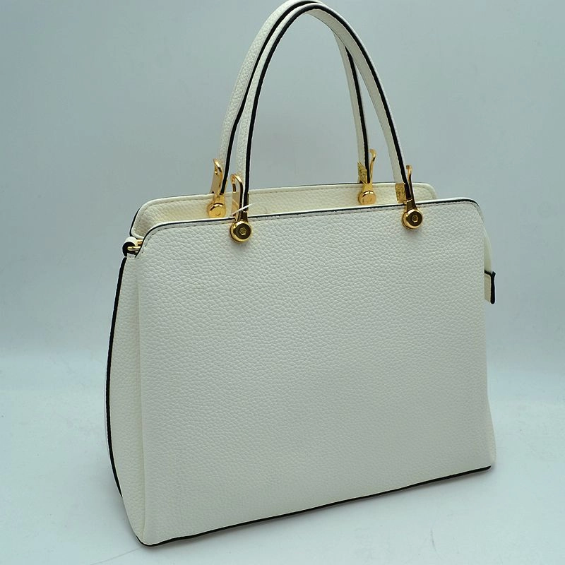 Vegan Leather Handbag - White summer dresses best deals