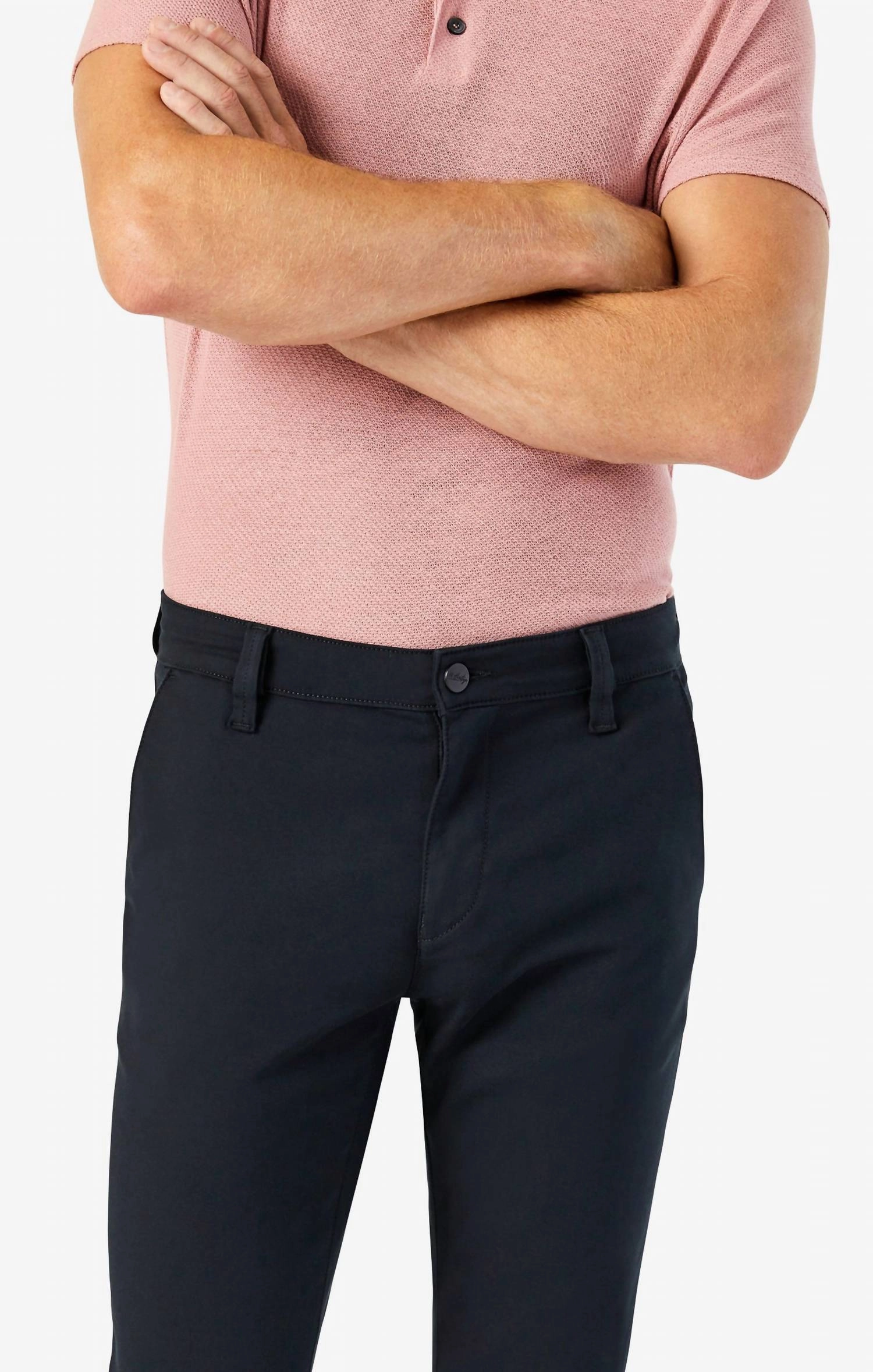 Verona Chino Pants In Black High Flyer