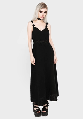 Vine V-Neck Maxi Dress Dresses Womens - beach dresses cheap