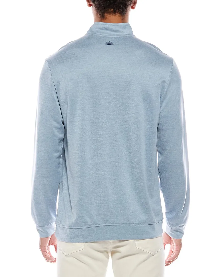 Vintage Summer Performance Fleece 1/4-Zip Mock Pullover