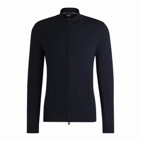 Virgin-wool cardigan in a regular fit cashmere sweaters sale