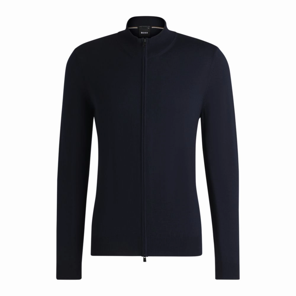 Virgin-wool cardigan in a regular fit cashmere sweaters sale
