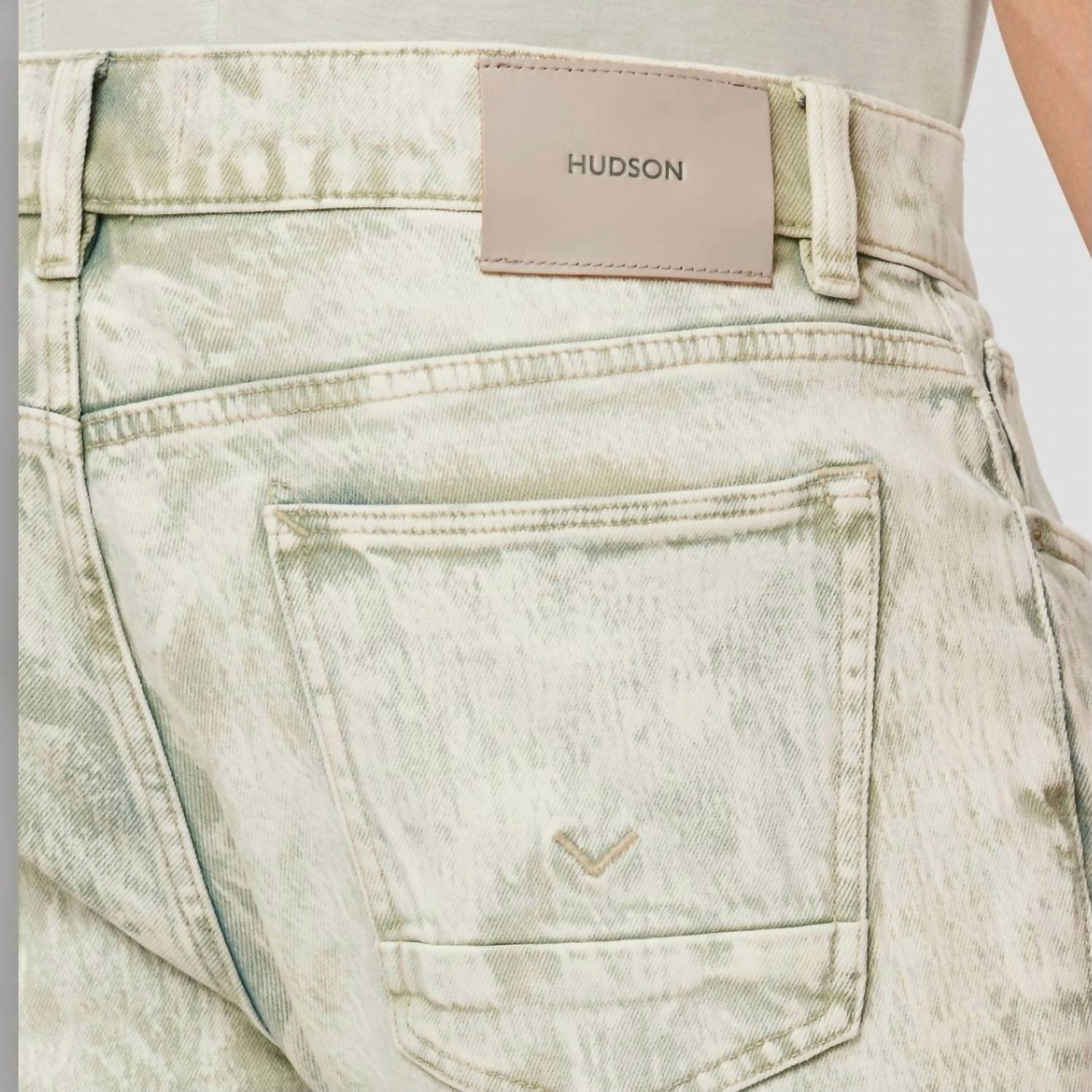Walker Kick Flare Jeans In Acid Army Wash