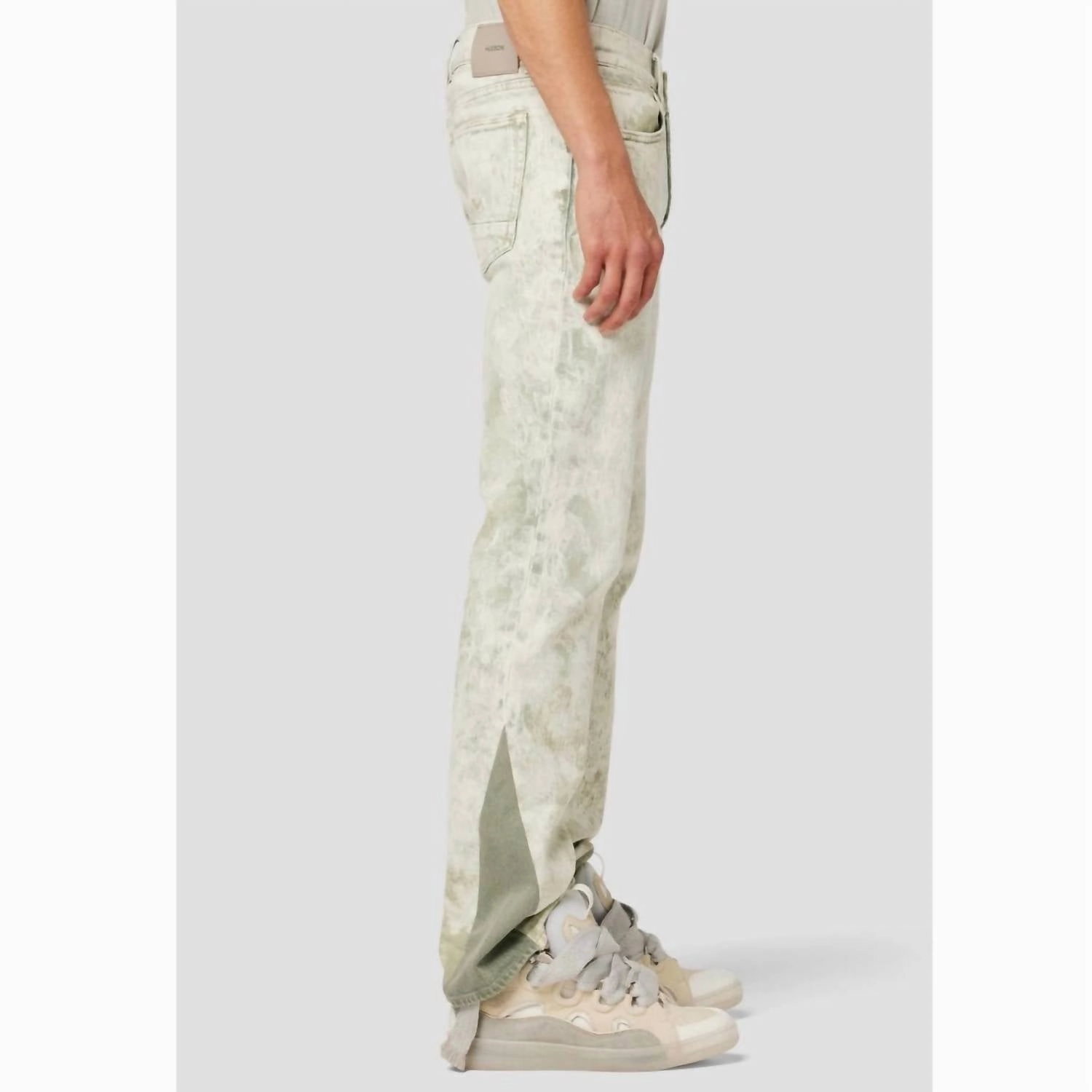 Walker Kick Flare Jeans In Acid Army Wash