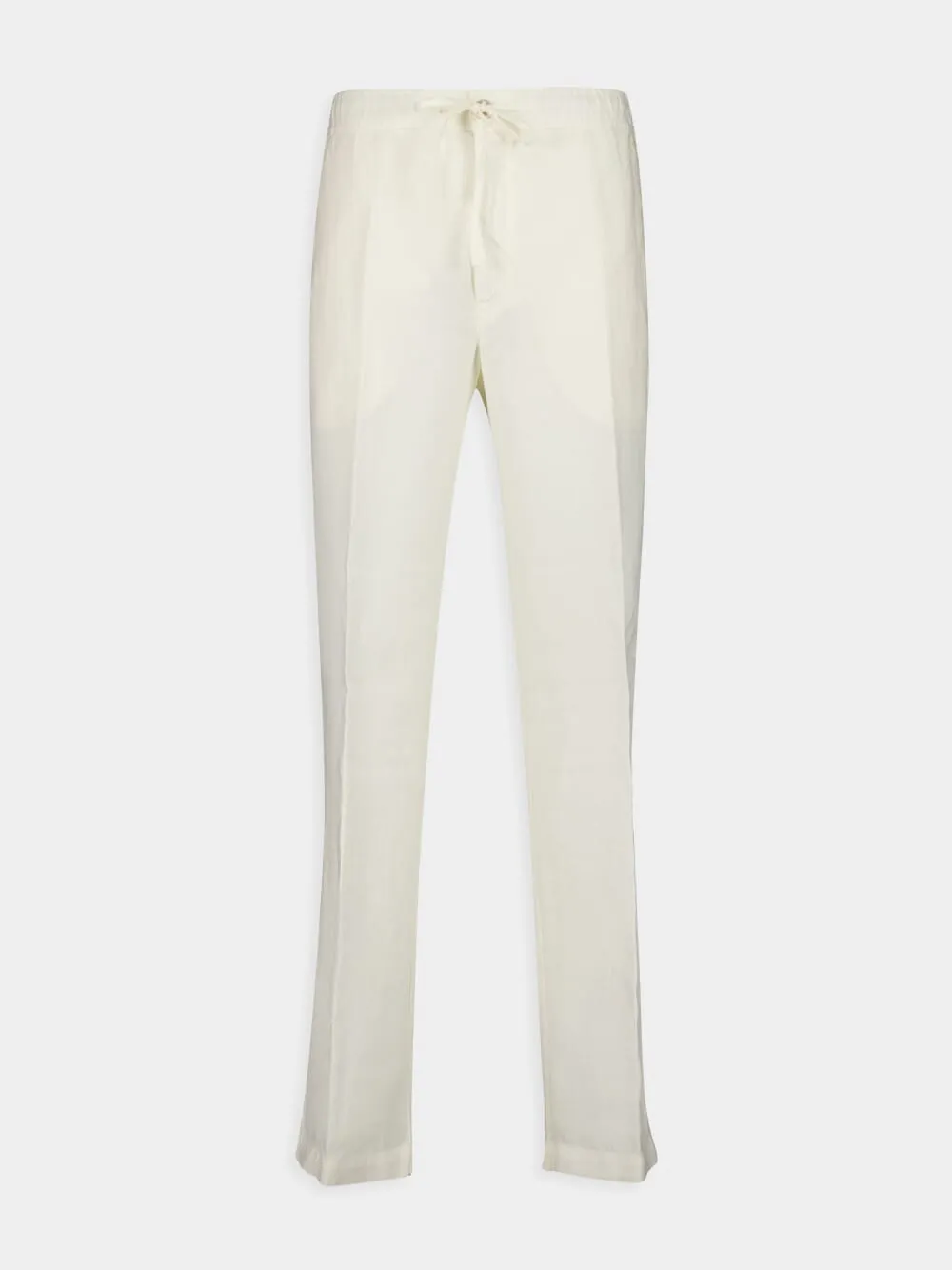 White Casual Fit Linen Pants Bottoms Mens - cheap mens shorts online