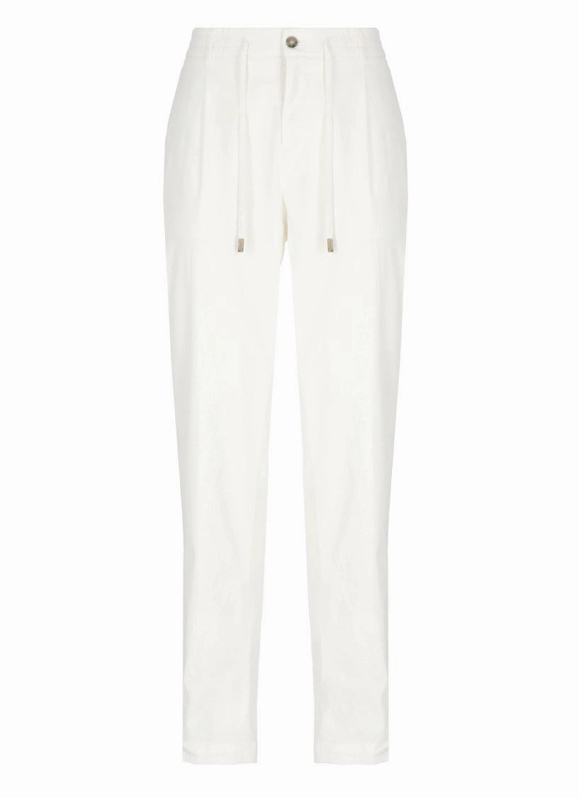 White Cotton Pants