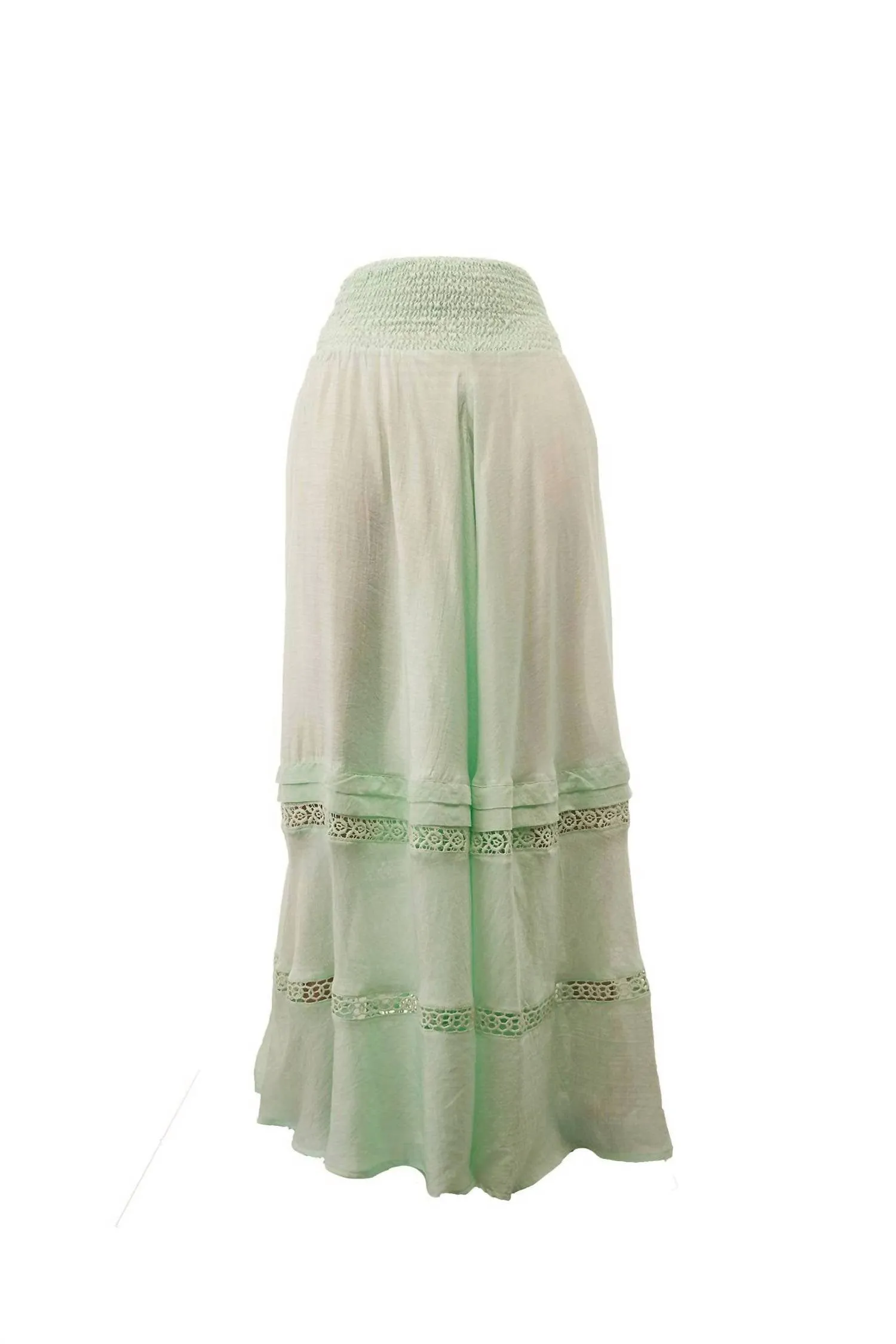 Women Chronos Palacio Skirt In Mint